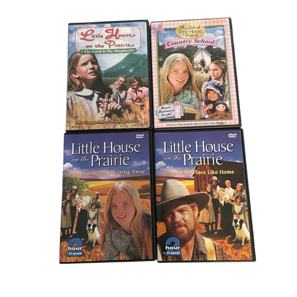Little House on the Prairie DVD Bundle Movies Episodes 4 Discs